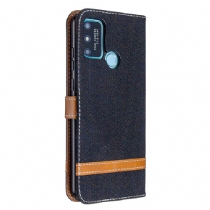 Folio-hoesje voor Honor 9A Stoffen Bekleding