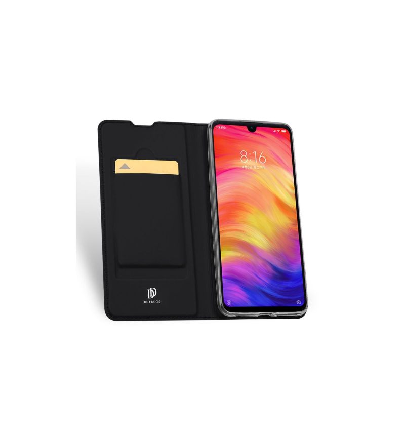 Case voor Xiaomi Redmi Note 7 Zakelijk Kunstleer