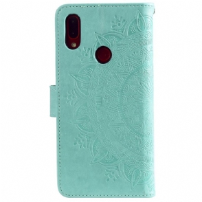 Cover voor Xiaomi Redmi Note 7 Met Zonne Mandala Lanyard