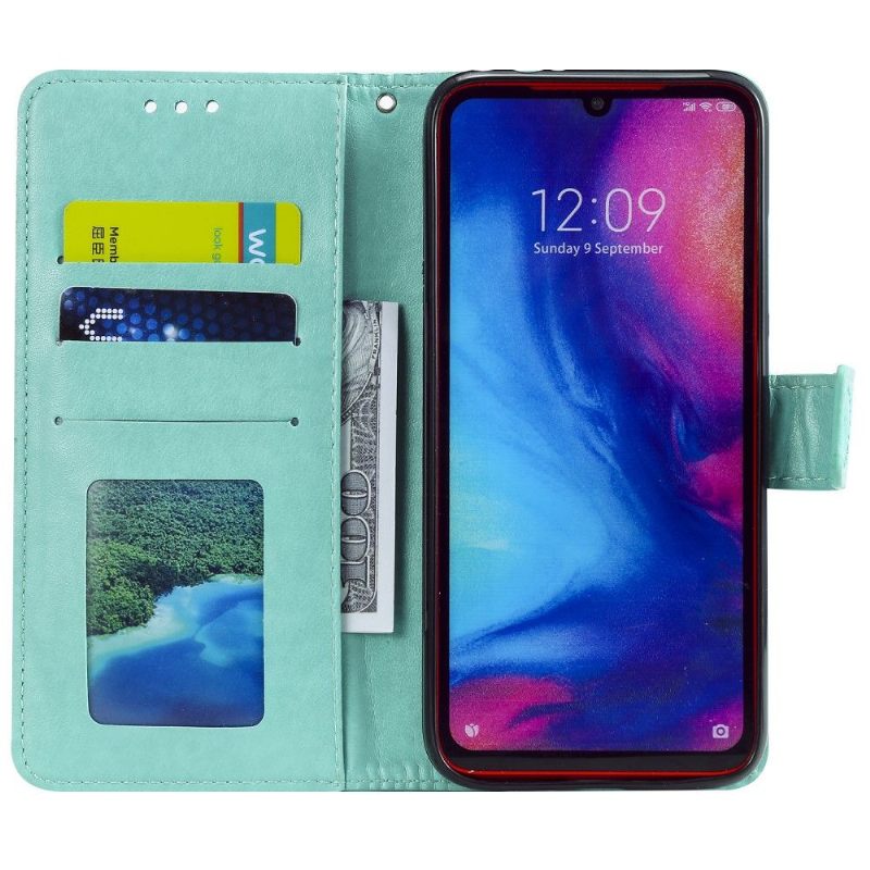 Cover voor Xiaomi Redmi Note 7 Met Zonne Mandala Lanyard