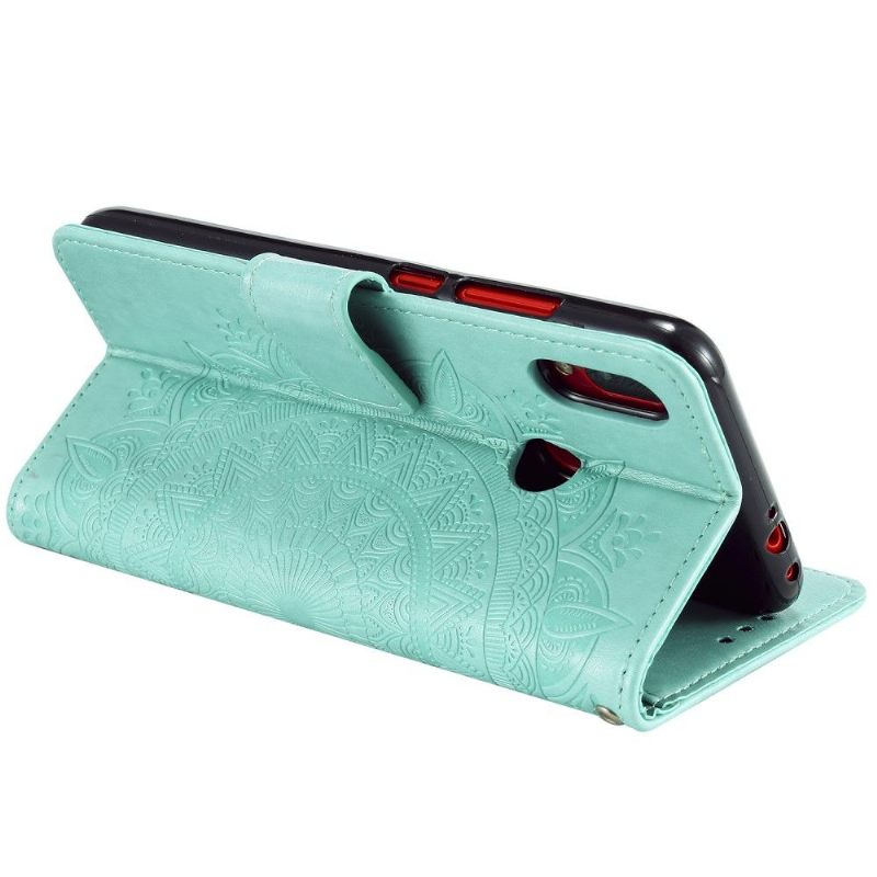Cover voor Xiaomi Redmi Note 7 Met Zonne Mandala Lanyard