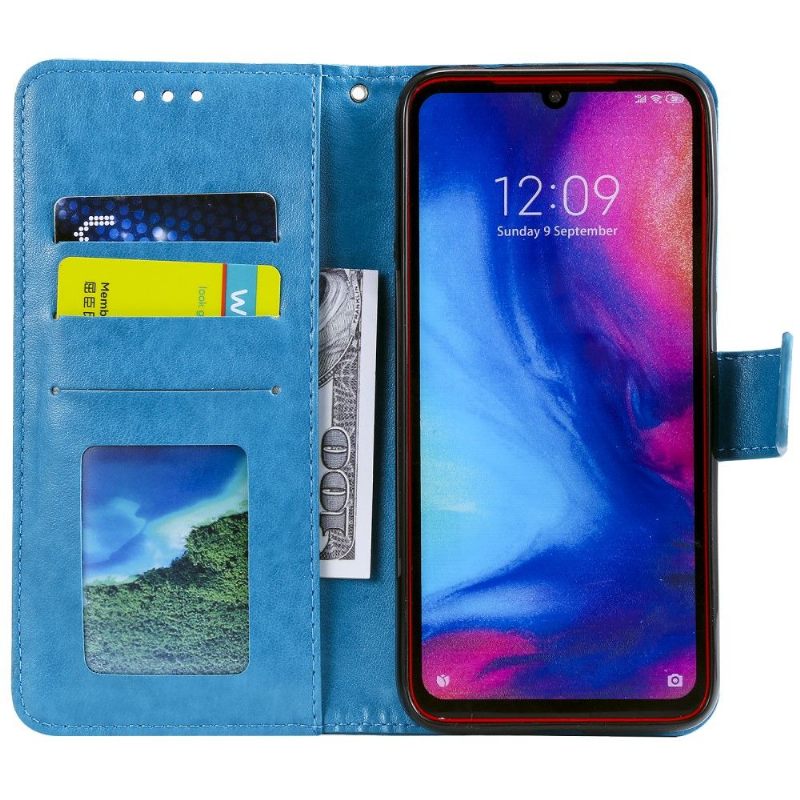 Cover voor Xiaomi Redmi Note 7 Met Zonne Mandala Lanyard