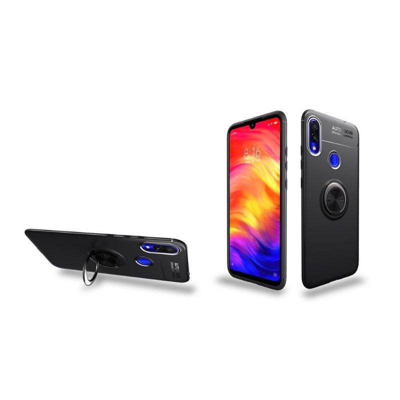 Hoesje voor Xiaomi Redmi Note 7 Gel Met Roterende Houder