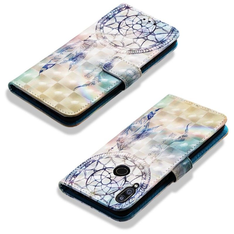 Leren Hoesje voor Xiaomi Redmi Note 7 Bescherming Portemonnee Leren Dromenvanger