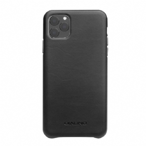 Hoesje voor iPhone 11 Pro Max Anti-fall Qialino Premium Leer
