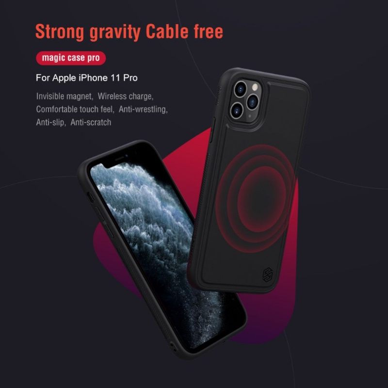 Hoesje voor iPhone 11 Pro Max Magnetische Auto