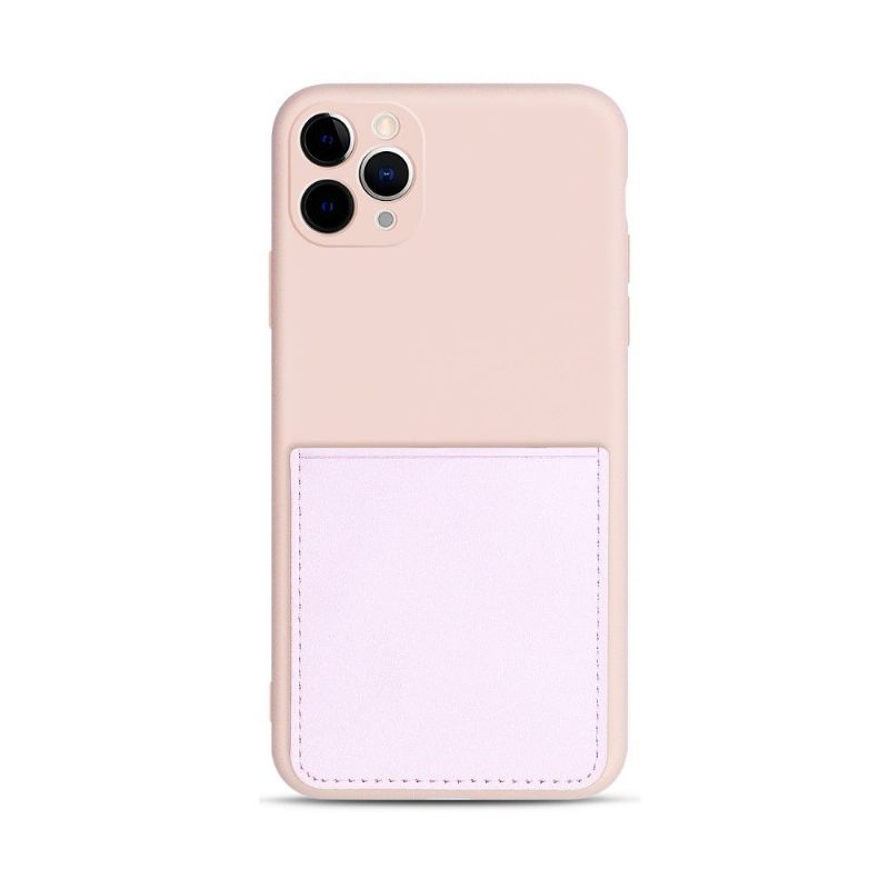 Hoesje voor iPhone 11 Pro Max Mia Siliconen Kaarthouder