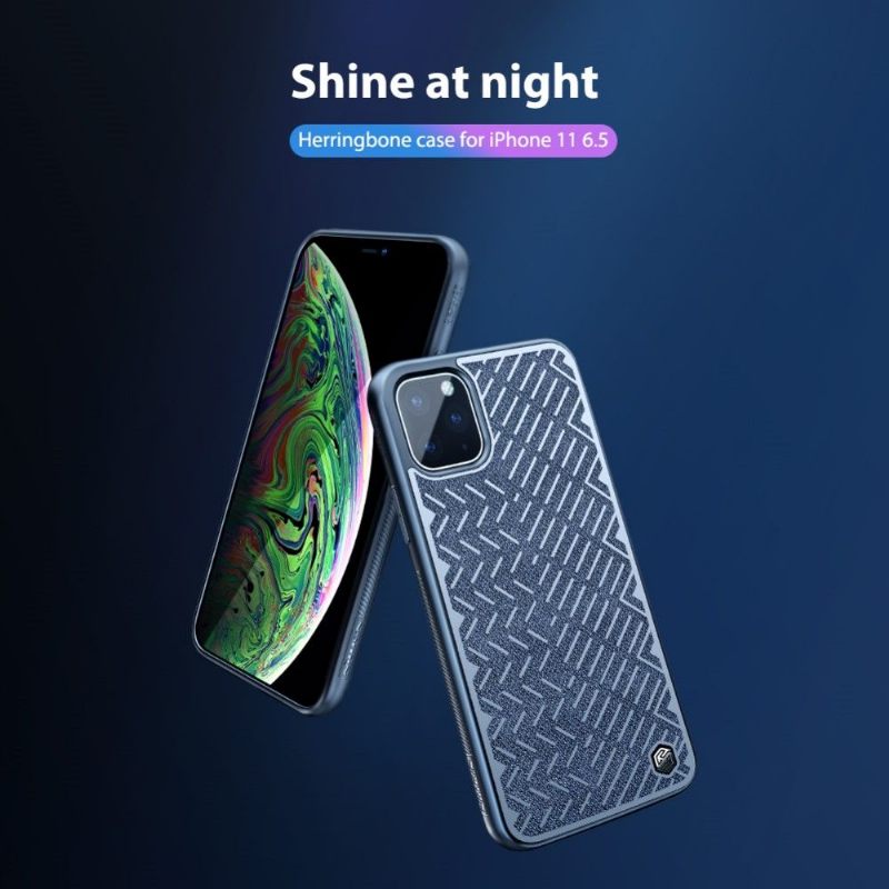 Hoesje voor iPhone 11 Pro Max Nillkin Visgraat