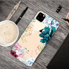 Hoesje voor iPhone 11 Pro Max Verscheidenheid Aan Bloemen