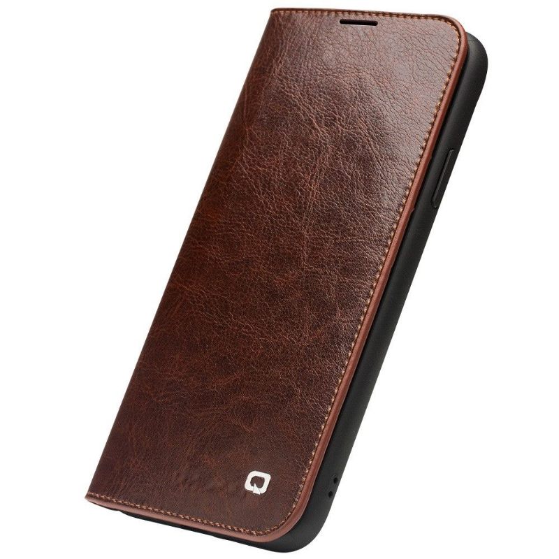Leren Hoesje voor iPhone 11 Pro Max Bescherming Echt Leer