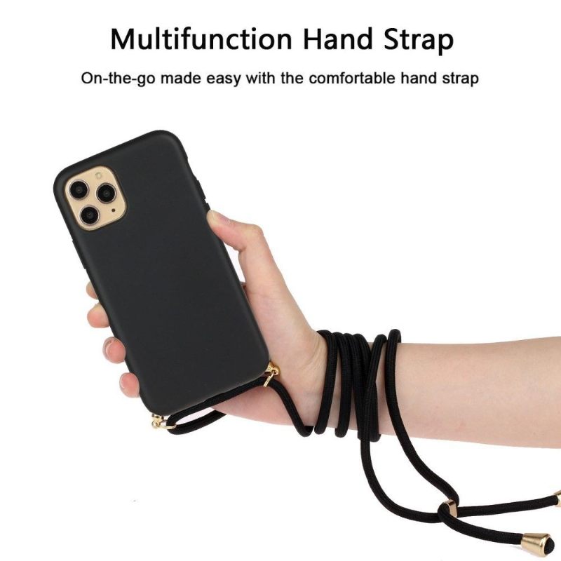 Telefoonhoesje voor iPhone 11 Pro Max Met Riemkoord