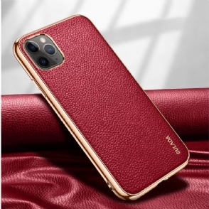 Telefoonhoesje voor iPhone 11 Pro Max Sulada Generfd Leereffect