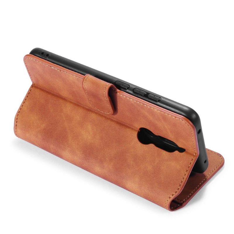 Flip Case voor Xiaomi Redmi Note 8 Dg Ming Retro Stijl Leer
