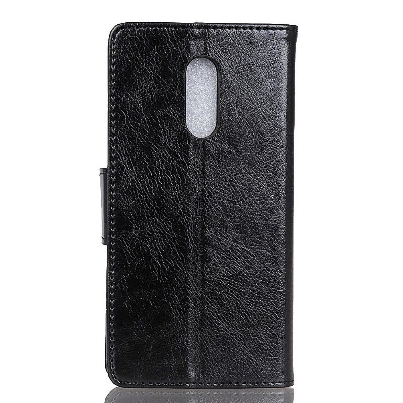 Folio-hoesje voor Xiaomi Redmi Note 8 Anti-fall Retro Leereffect