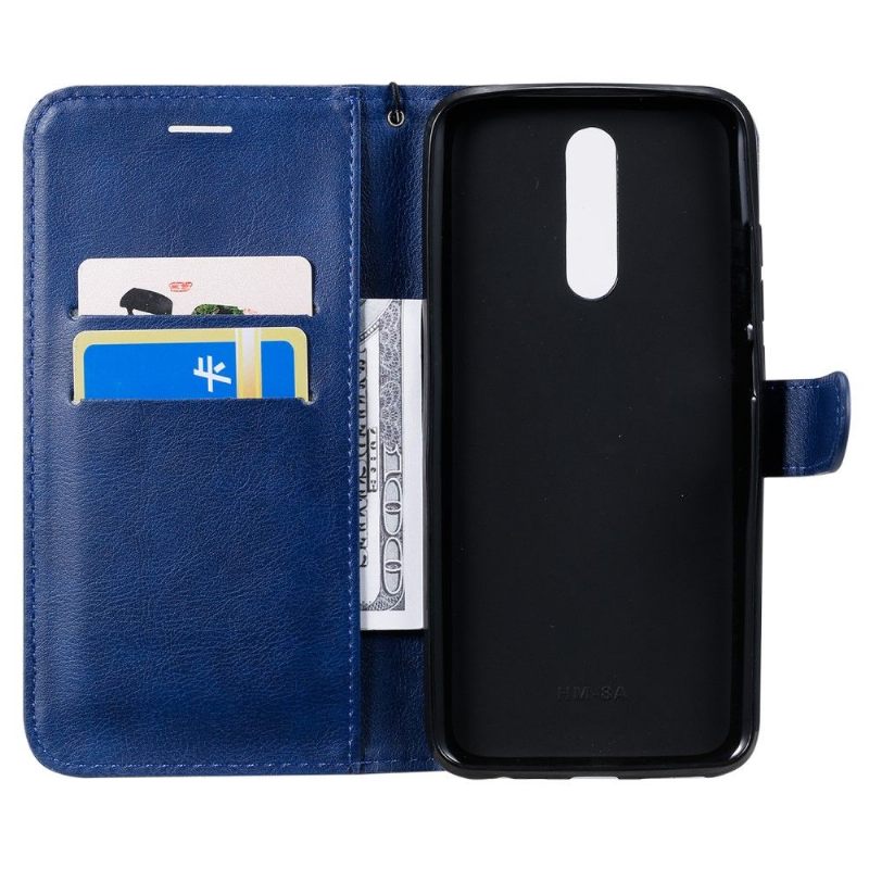 Folio-hoesje voor Xiaomi Redmi Note 8 Sylvette Kunstleer Met Band