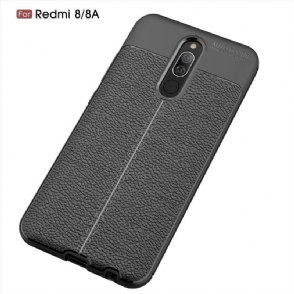 Hoesje voor Xiaomi Redmi Note 8 Gelafwerking Met Korrels