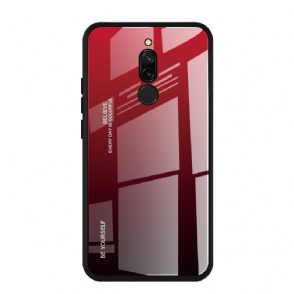 Hoesje voor Xiaomi Redmi Note 8 Kleurverloop