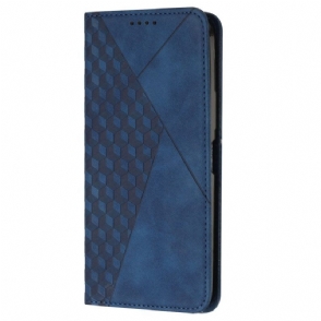 Bescherming Hoesje voor Moto G73 5G Folio-hoesje Leerstijl Met 3 Kaarthouders