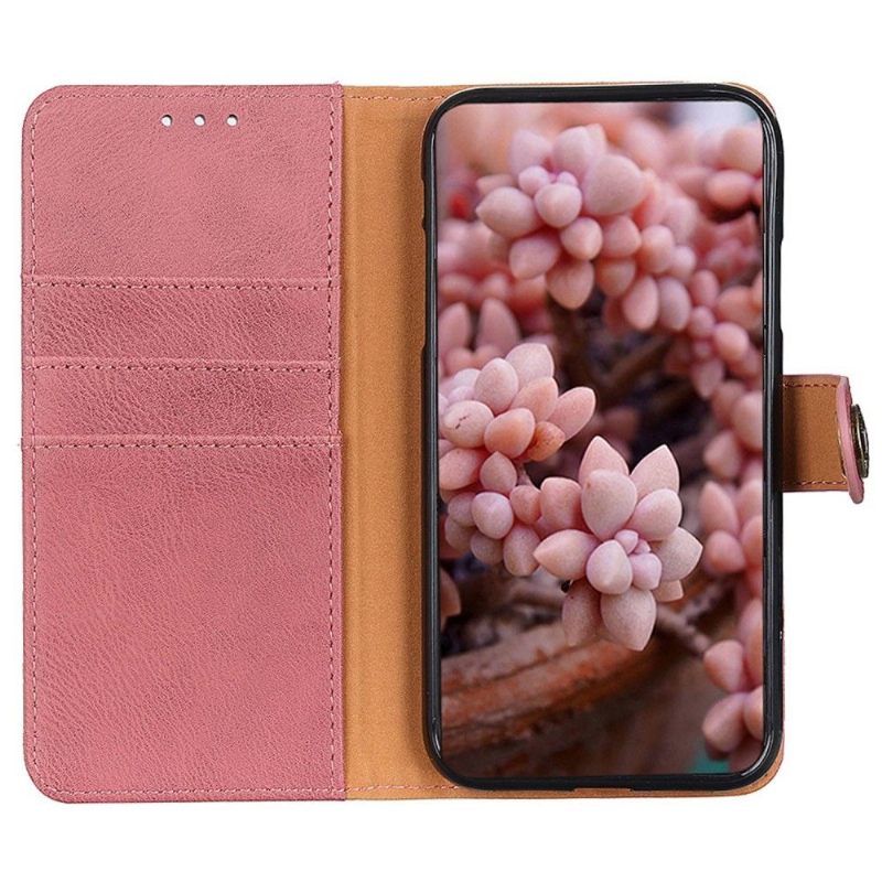 Folio-hoesje voor Samsung Galaxy M13 Khazneh Leder Effect Kaarthouder