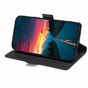 Folio-hoesje voor Samsung Galaxy M13 Kunstleer Minimalistisch Bedrijf