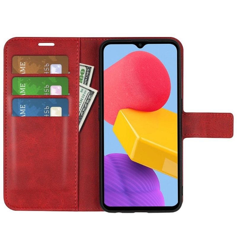 Folio-hoesje voor Samsung Galaxy M13 Portemonnee Leren Leerstijl