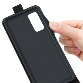 Leren Hoesje voor Samsung Galaxy M13 Folio-hoesje Verticaal Kunstleer