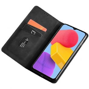 Leren Hoesje voor Samsung Galaxy M13 Lea Premium