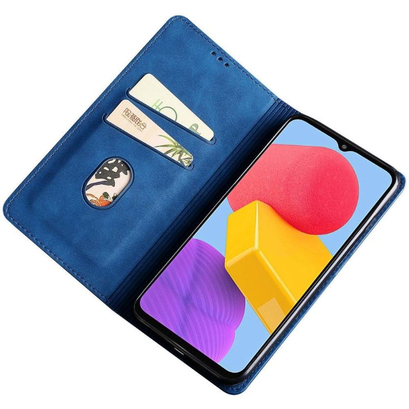 Leren Hoesje voor Samsung Galaxy M13 Lea Premium