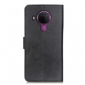Folio-hoesje voor Nokia 3.4 / Nokia 5.4 Anti-fall Marius Mat Leereffect