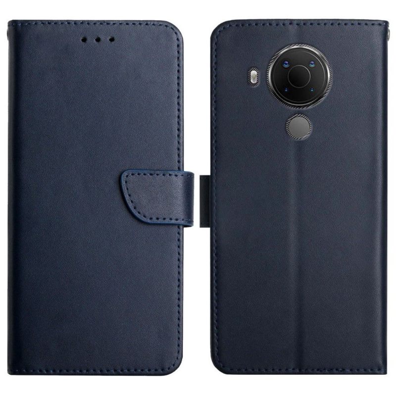 Folio-hoesje voor Nokia 3.4 / Nokia 5.4 Glad Leer