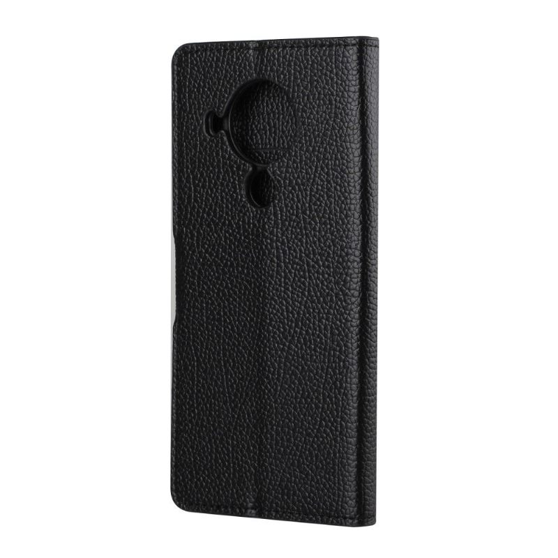 Folio-hoesje voor Nokia 3.4 / Nokia 5.4 Lychee-leerstijl Met Huideffect
