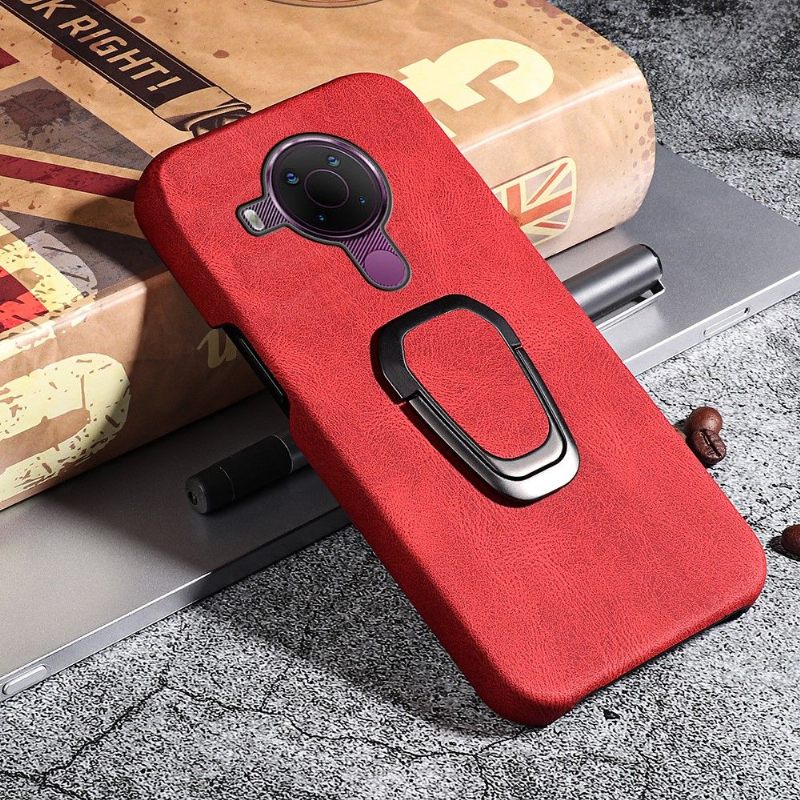 Hoesje voor Nokia 3.4 / Nokia 5.4 Imitatieleer Met Standaard