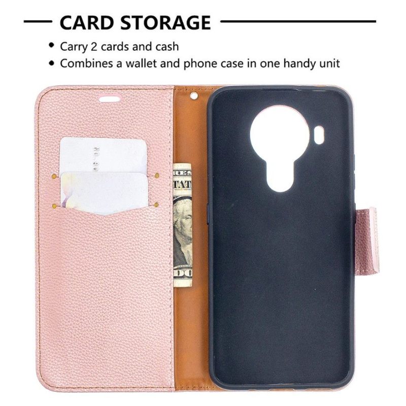 Leren Hoesje voor Nokia 3.4 / Nokia 5.4 Marta Generfd Kunstleer