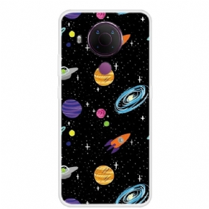 Telefoonhoesje voor Nokia 3.4 / Nokia 5.4 Illustratieruimte