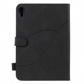 Cover iPad Mini 6 (2021) Tweekleurig Artistiek