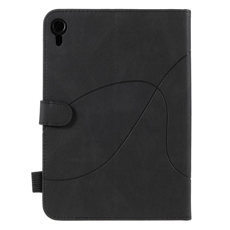Cover iPad Mini 6 (2021) Tweekleurig Artistiek