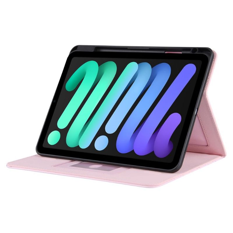 iPad Mini 6 (2021) Gewatteerde Kunstleer Cover