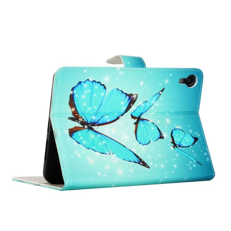 iPad Mini 6 (2021) Glinsterende Vlinders Cover