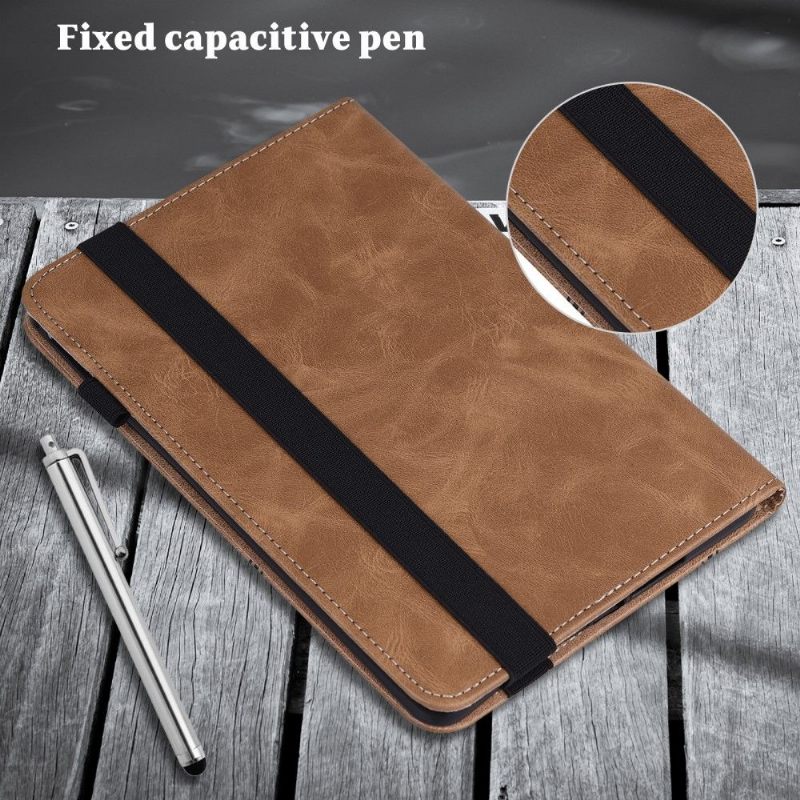 iPad Mini 6 (2021) Lines Leren Effect Cover