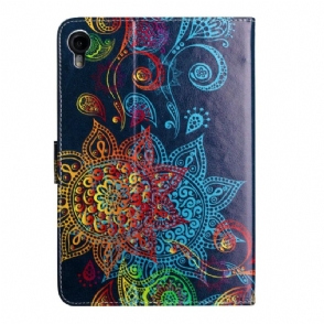 iPad Mini 6 (2021) Retro Bloemen Cover