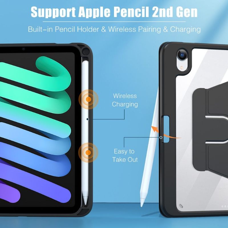 iPad Mini Cover (2021) 360 Graden Draaibare Standaard