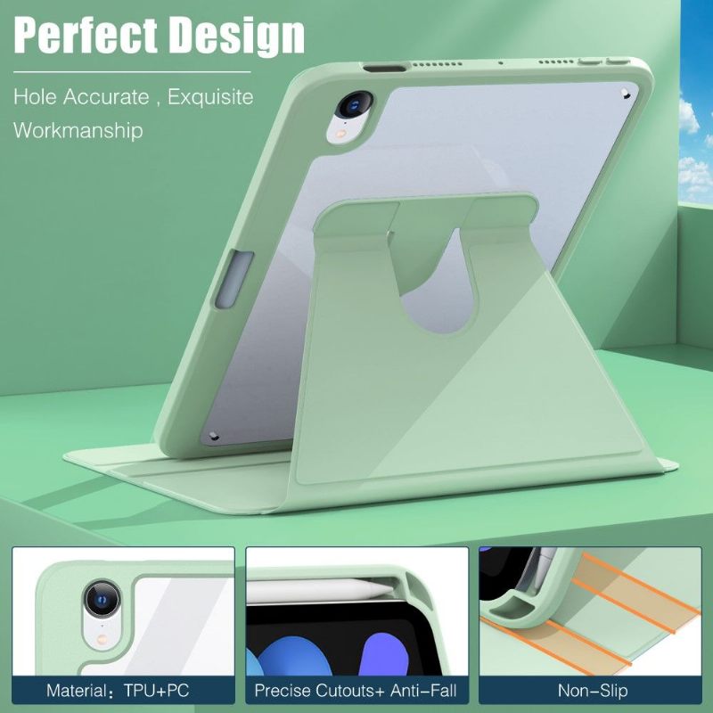 iPad Mini Cover (2021) 360 Graden Draaibare Standaard