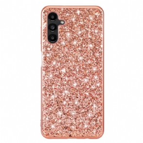Hoesje voor Samsung Galaxy A54 5G Elegante Pailletten