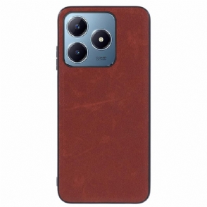 Cover Hoesje Realme C63 Telefoonhoesje Leerstijl