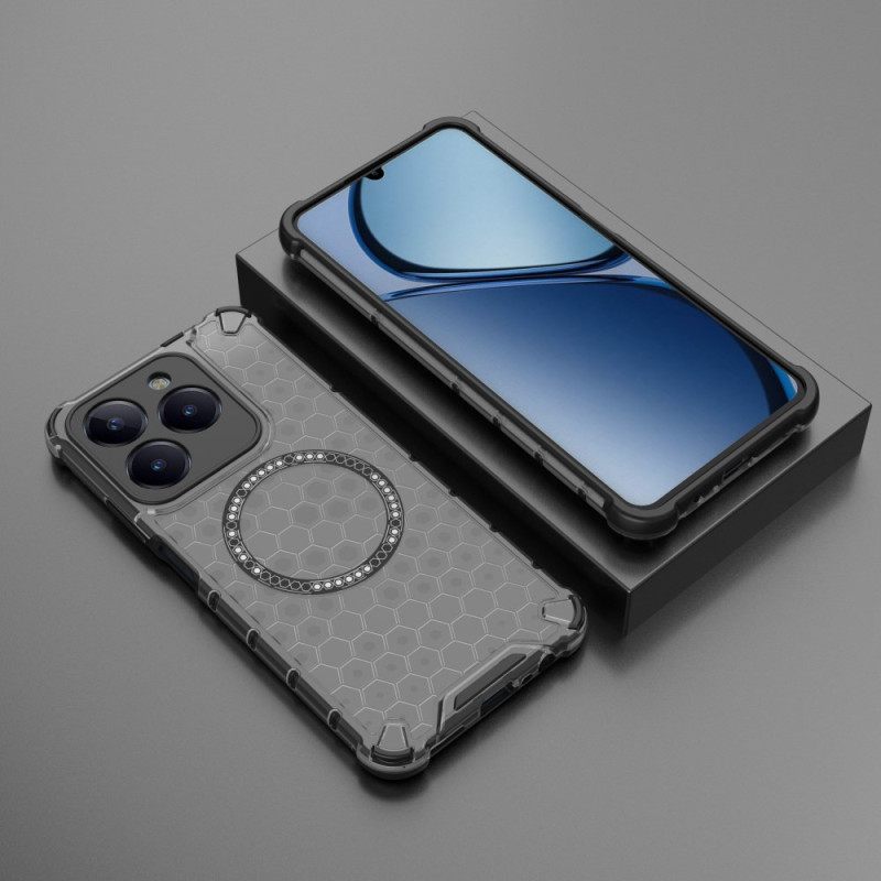Hoesje Realme C63 Magnetische Honingraat