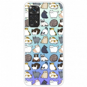Hoesje voor Xiaomi Redmi Note 11 / 11S Topkatten