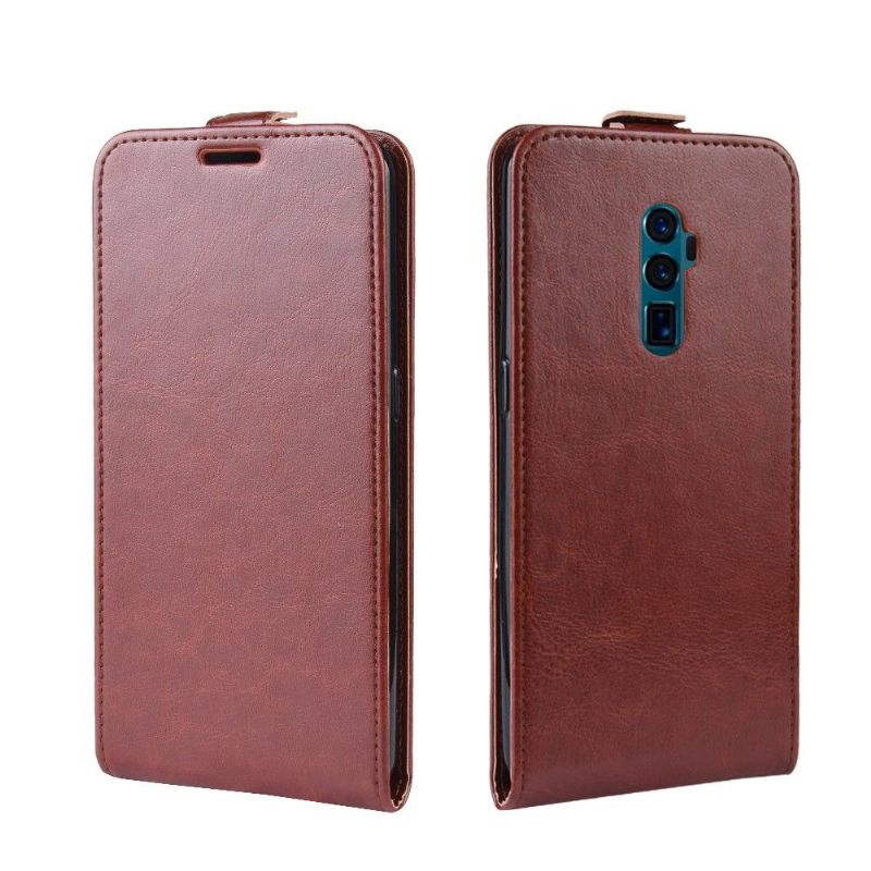 Cover voor Oppo Reno 10x Zoom Folio-hoesje Kunstleer Verticaal