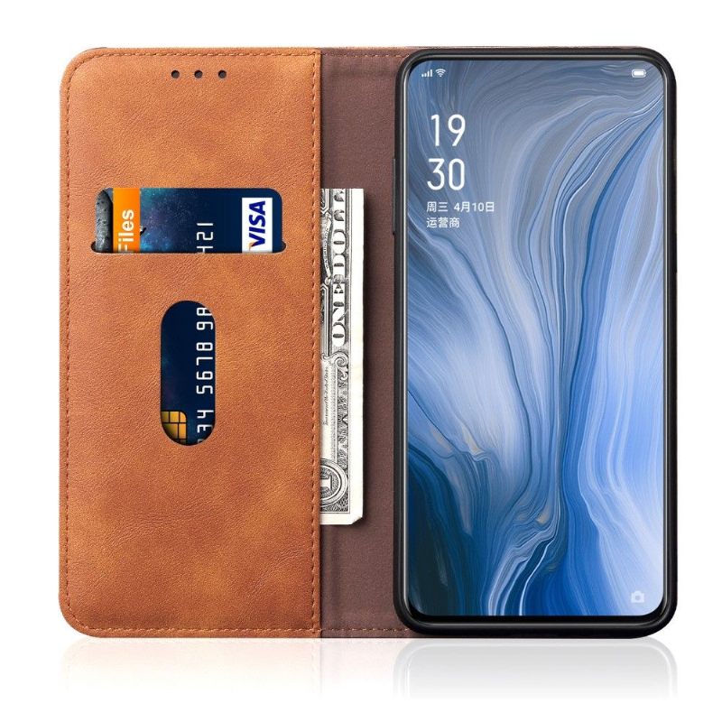Folio-hoesje voor Oppo Reno 10x Zoom De Hemelse Slimme Retro