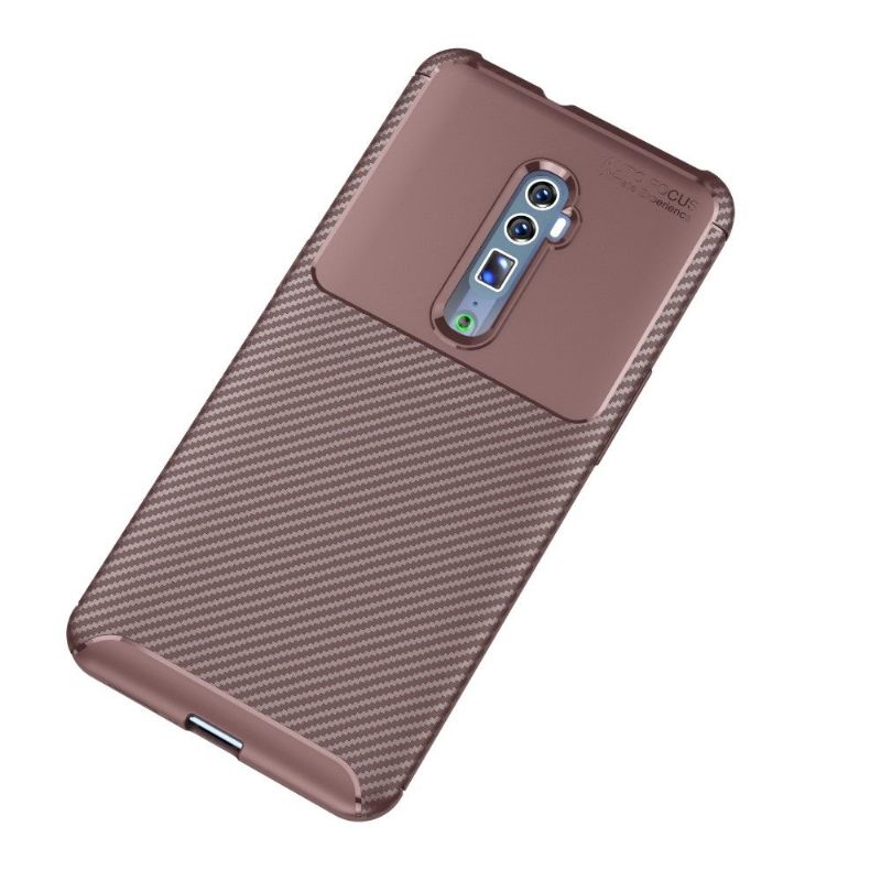 Hoesje voor Oppo Reno 10x Zoom Karbon Stijlvol