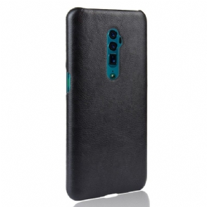 Hoesje voor Oppo Reno 10x Zoom Premium Leereffect